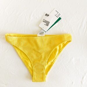 H&M Bikini Pant NWT Yellow